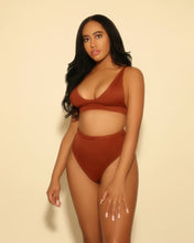 Load image into Gallery viewer, Cocoa Bikini Top
